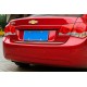 Накладка на кромку багажника (нерж.) Sedan, OmsaLine - Итальянская нержавейка для Chevrolet Cruze 2009-2015 гг