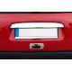Накладка над номером (1996-2002, 1 дв, нерж) для Peugeot Partner рр