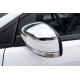 Накладки на дзеркала (для EU, 2 шт., нерж) Carmos - Турецька сталь для Ford Focus III 2011-2017 рр