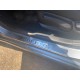 Накладки на пороги Carmos Solaris V4 (4 шт, нерж) для Hyundai Accent 2011-2017 гг