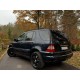 Накладка над номером (нерж) OmsaLine - Італійська нержавійка для Mercedes ML W163