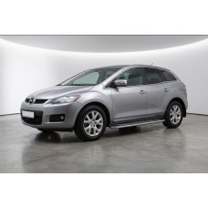 Бокові пороги Maydos V2 (2 шт., нерж) для Mazda CX-7 2006-2012 рр