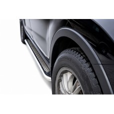 Бокові пороги Maydos V2 (2 шт., нерж) для Mazda CX-5 2012-2017 рр