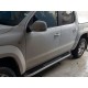 Боковые Подножки Tayga V2 (2 шт., Алюминий) для Volkswagen Amarok 2010-2022 гг