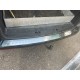 Накладка на задний бампер прямая (Omsa, нерж.) Transporter для Volkswagen T5 2010-2015 гг