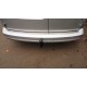 Накладки на задний бампер OmsaLine (нерж) для Volkswagen Caddy 2015-2020 гг