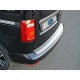 Накладки на задний бампер OmsaLine (нерж) для Volkswagen Caddy 2015-2020 гг