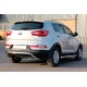Задня дуга AK007 (нерж.) для Kia Sportage 2010-2015 рр