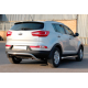 Задня дуга AK007 (нерж.) для Kia Sportage 2010-2015 рр