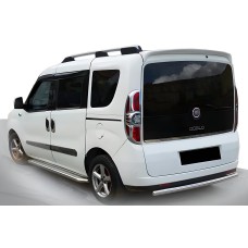 Задня дуга AK002 (нерж.) для Fiat Doblo II 2010-2022 рр