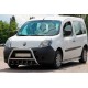 Защита переднего бампера WT003/004 (нержавейка) без надписи, 60 мм для Renault Kangoo 2008-2020 гг