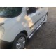 Бічні труби BB002 (2 шт., нерж.) 60 мм, коротка база для Renault Kangoo 2008-2020 рр