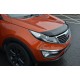 Дефлектор капота (EuroCap) для Kia Sportage 2010-2015 гг