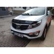 Дефлектор капота (EuroCap) для Kia Sportage 2010-2015 гг