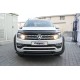 Дефлектор капота (EuroCap) для Volkswagen Amarok 2010-2022 гг