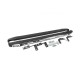 Бокові пороги Omsa Black (2 шт., алюм.) для Peugeot Bipper