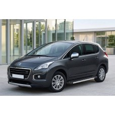 Бокові пороги RedLine V1 (2 шт., алюміній) 2008-2014 для Peugeot -2016 рр