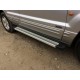 Бокові пороги Maya V2 (2 шт., алюміній) для Jeep Grand Cherokee WK 2004-2010рр