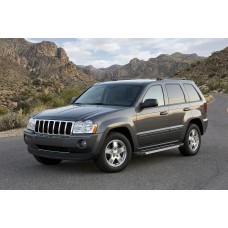 Бокові пороги RedLine V1 (2 шт., алюміній) для Jeep Grand Cherokee WK 2004-2010 рр