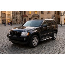 Бокові пороги Line (2 шт., алюміній) для Jeep Grand Cherokee WK 2004-2010 рр