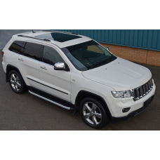 Бокові пороги Fullmond (2 шт., алюміній) для Jeep Grand Cherokee WK2 2010-2021 рр