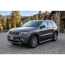 Боковые Подножки Tayga Grey (2 шт., Алюминий) для Jeep Grand Cherokee WK2 2010-2021 гг