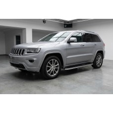 Боковые Подножки Maydos V1 (2 шт., Алюминий и Нержавейка) для Jeep Grand Cherokee WK2 2010-2021 гг