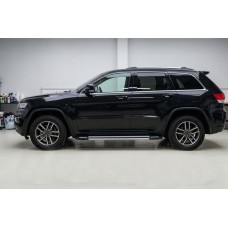 Бокові пороги Rainbow (2 шт., алюміній) для Jeep Grand Cherokee WK2 2010-2021 рр