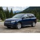 Боковые Подножки Sunrise (2 шт., Алюминий) для Jeep Compass 2006-2016 гг