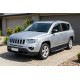 Боковые пороги RedLine V1 (2 шт., алюминий) для Jeep Compass 2006-2016 гг