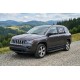 Боковые Подножки RedLine Black (2 шт., Алюминий) для Jeep Compass 2006-2016 гг