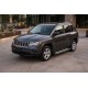 Боковые Подножки Rainbow (2 шт., Алюминий) для Jeep Compass 2006-2016 гг