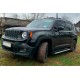 Боковые Подножки Maya V1 (2 шт., Алюминий) для Jeep Renegade 2014- гг