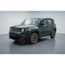 Бокові пороги Allmond (2 шт., алюміній) для Jeep Renegade 2014- рр