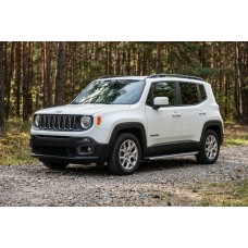Бокові пороги Fullmond (2 шт., алюміній) для Jeep Renegade 2014- рр
