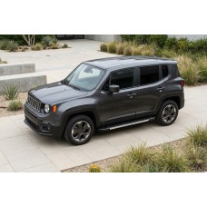 Бокові пороги RedLine V1 (2 шт., алюміній) для Jeep Renegade 2014- рр