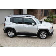 Боковые Подножки Tayga Grey (2 шт., Алюминий) для Jeep Renegade 2014- гг