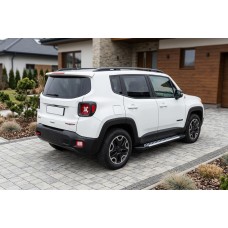 Бокові пороги Line (2 шт., алюміній) для Jeep Renegade 2014- рр