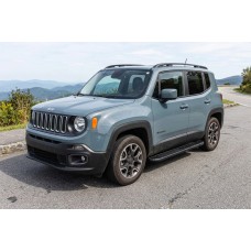 Боковые пороги Bosphorus Black (2 шт., алюминий) для Jeep Renegade 2014- гг