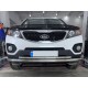 Передня нижня дуга (нерж) для Kia Sorento II XM 2009-2014 рр