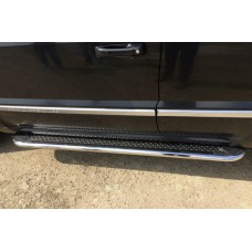 Бокові пороги Maydos V2 (2 шт., нерж) для Nissan X-trail T32/Rogue 2014-2021 рр