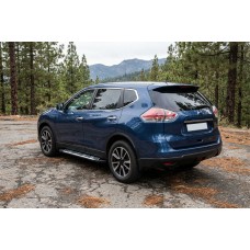 Боковые Подножки Sunrise (2 шт., Алюминий) для Nissan X-trail T32/Rogue 2014-2021 гг