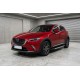 Боковые пороги RedLine V1 (2 шт., алюминий) для Mazda CX-3 2015- гг
