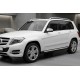 Боковые Подножки Line (2 шт., Алюминий) для Mercedes GLK сlass X204 2008-2015 гг