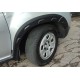 Накладки на арки з виступами (8 шт, пластикові) DDU - Україна для Dacia Duster 2008-2018 рр