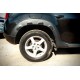 Накладки на арки з виступами (8 шт, пластикові) DDU - Україна для Dacia Duster 2008-2018 рр