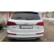 Хром планка над номером (нерж) Carmos - Турецька сталь для Ауди Q5 2008-2017 рр
