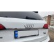 Хром планка над номером (нерж) Carmos - Турецька сталь для Ауди Q5 2008-2017 рр