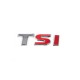 Напис TSI (під оригінал) T-хром, SI-червона для Volkswagen Jetta 2011-2018 рр