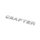 Напис Crafter (прямий шрифт) для Volkswagen Crafter 2006-2016 рр